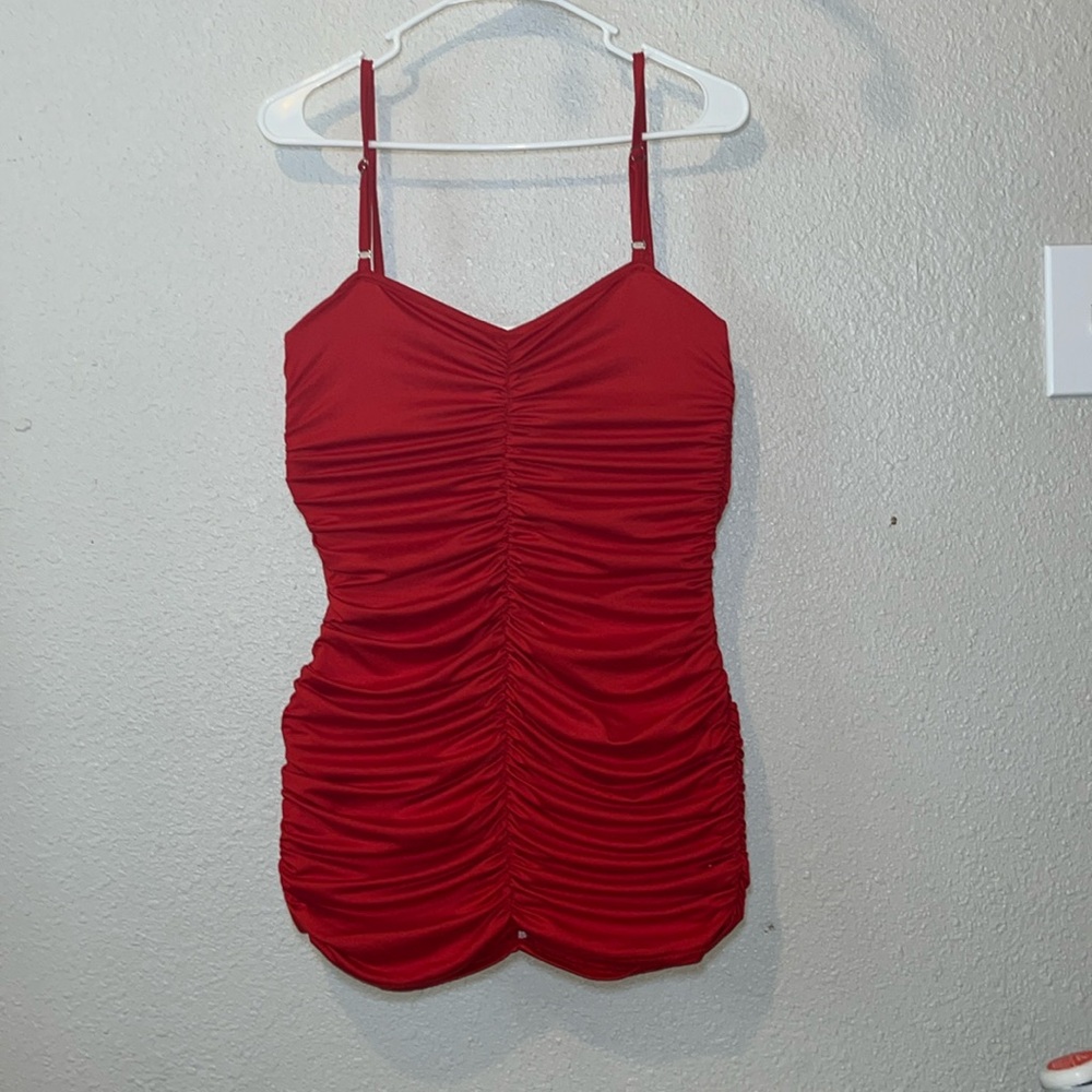 True Red Mini Dress
